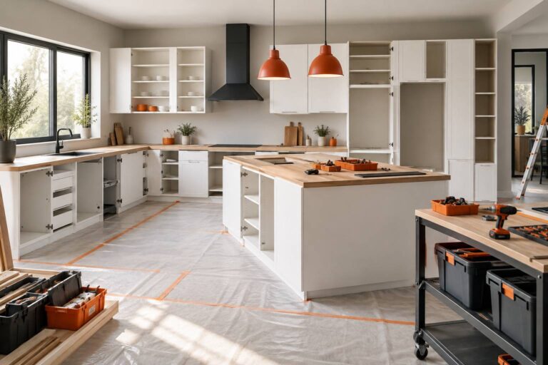 Guide pratique : Concevoir et installer une cuisine en aménagement en L