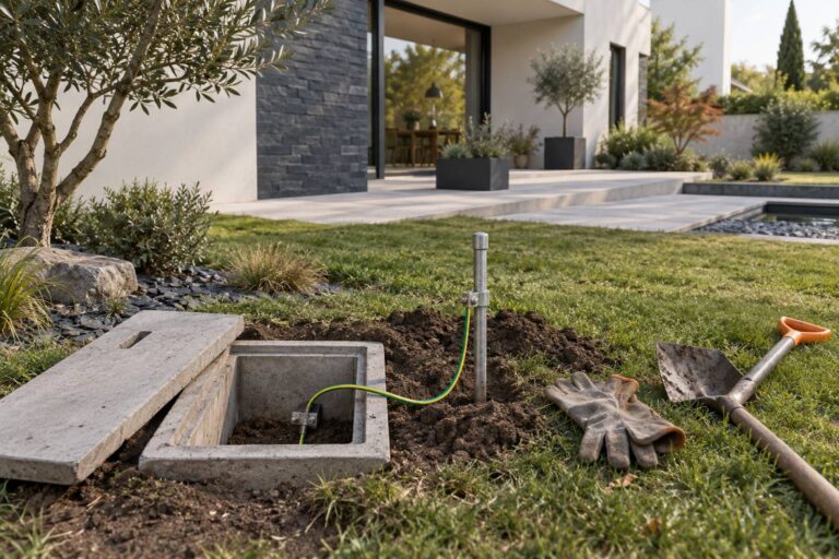 Installation d’une prise de terre : guide pratique pour poser un piquet galvanisé