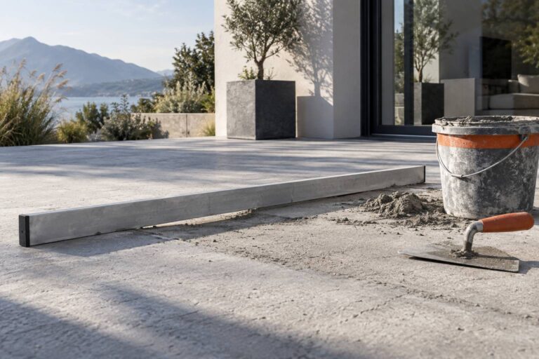 Ragréage de terrasse : le guide incontournable pour un sol extérieur impeccable