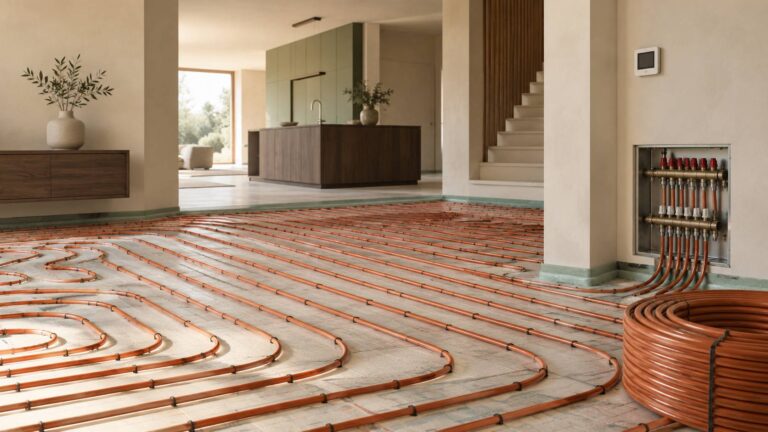 Chauffage au sol : découvrez son fonctionnement et ses avantages